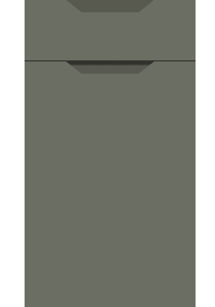 Standard Handle Supermatt Smoke Green